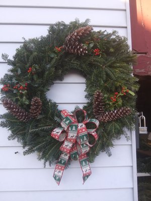 Custom wreath.