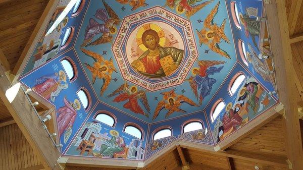 Inside Ceiling at The Church