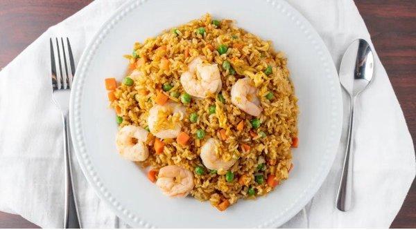 Shrimp fried rice