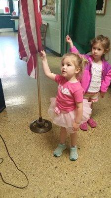 You are never too young to show your patriotism!