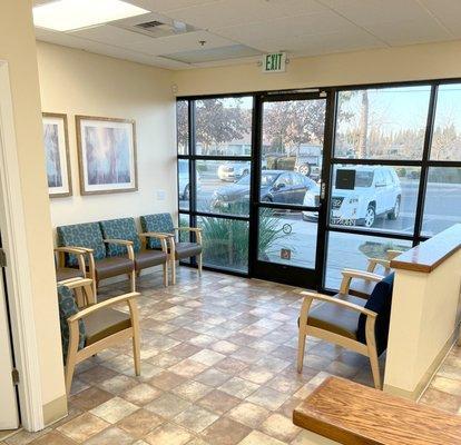 Patient waiting area