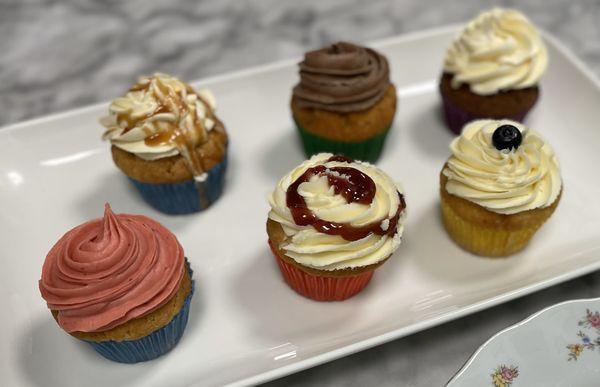 Cupcakes! Using our amazing cake recipes, we turned them into individual cakes!