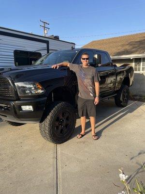 My 2016 Ram 2500 turbo diesel. 6.5" zone kit on 37" Toyo open country AT3.