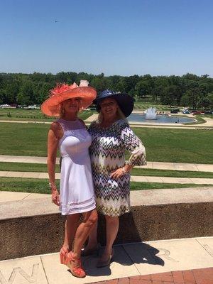 Forest Park Forever Hat Luncheon-Jacque Phillips and Jane Olsen.