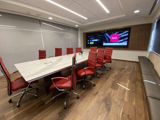 Video conferencing and presentation system at DMB Associates Inc