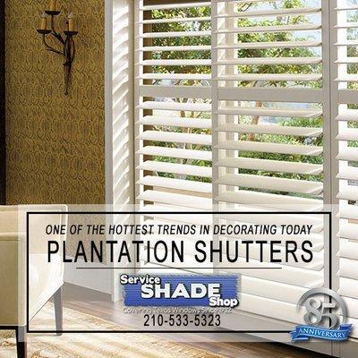 Plantation shutters San Antonio, TX by Service Shade Shop. Call 210-533-5323.