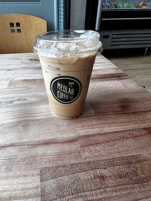 The loft iced  coffee