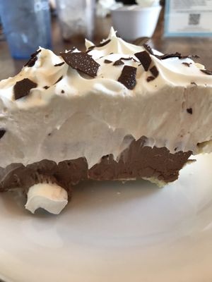 Chocolate cream pie