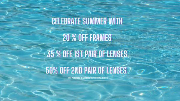 Celebrate Summer with our summer promotion!