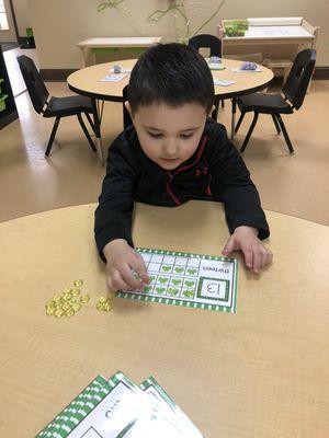 Counting shamrocks!