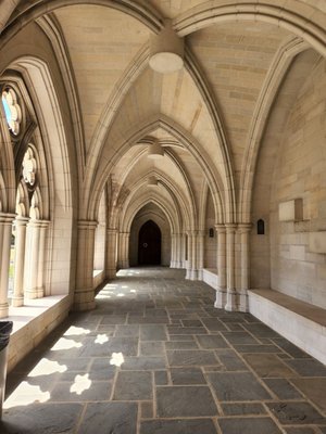 Trinity Episcopal Chapel portico.