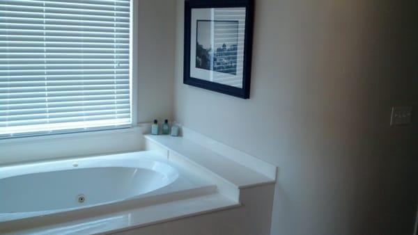 In this remodel we installed new tile, vanities, and bathroom hardware.  We also removed the wall paper and painted the walls.