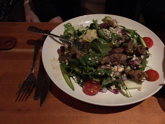 Best steak salad anywhere!