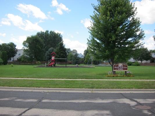 Not a lot of shade by the playground equipment and no restrooms