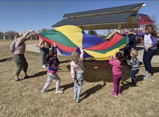 Parachute activity