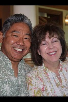 Dr. Burt Tokuhara and his wife/receptionist, Selma!