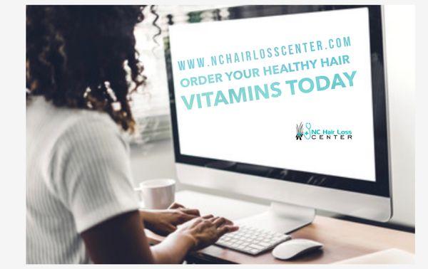 Delicious Healthy Hair Gummy Vitamins now available! Start protecting your hair today! Order your vitamins