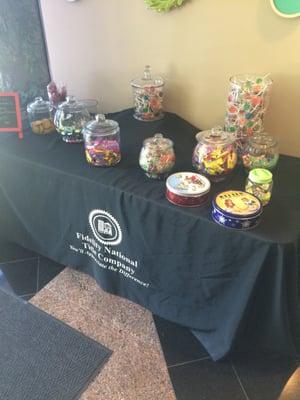 Candy table