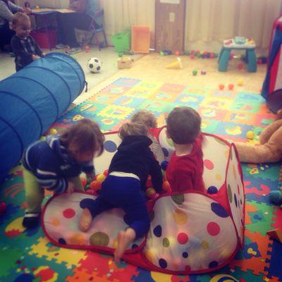 Fun in the ball pool