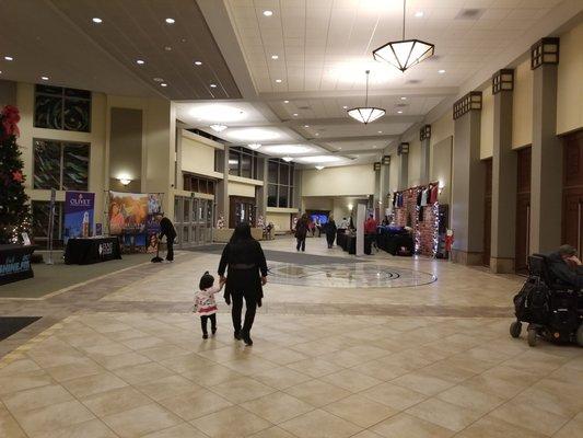 Lobby outside auditorium