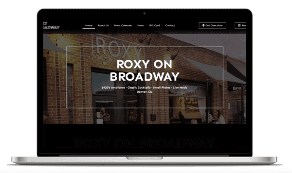 Roxy on Broadway is a live music venue and restaurant/bar with a speakeasy downstairs.