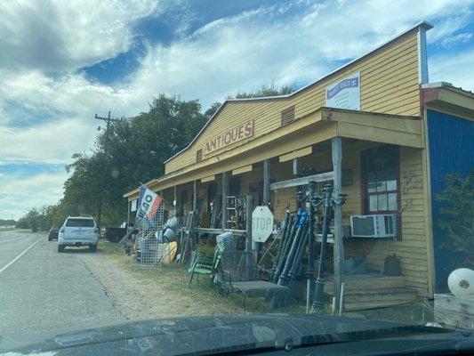 Antique store outside. Pretty good indicator of the inside, too.