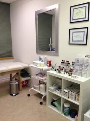 Permanent Makeup and micro needling room