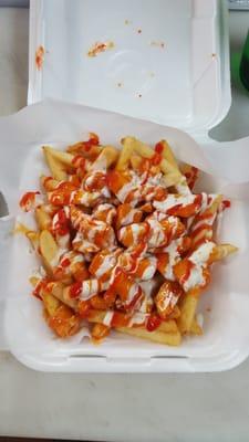 Buffalo Chicken Tender Fries!!!