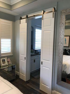 Dual Mini Barn Doors