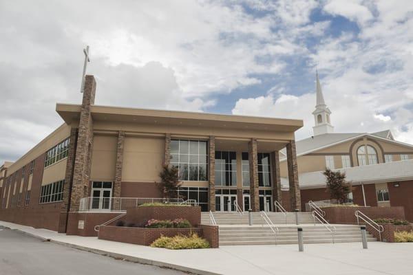 Our High School Building is the newest on our growing campus, and what a beautiful building it is!