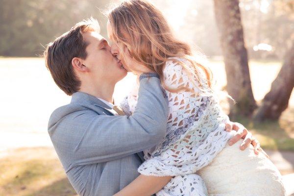 Just married, Tugman Lake, OR