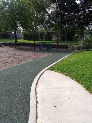 Path to swings