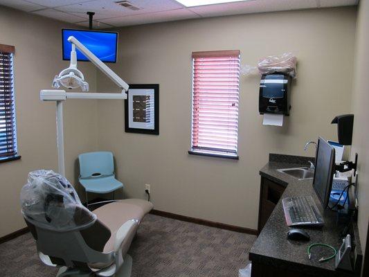 Dental exam room.