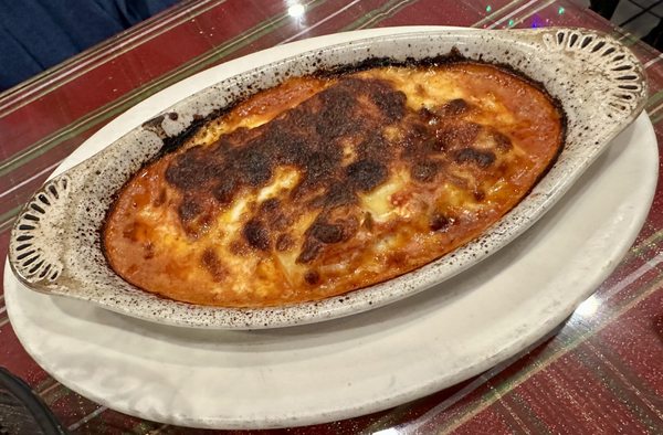 Manicotti Parmigiana