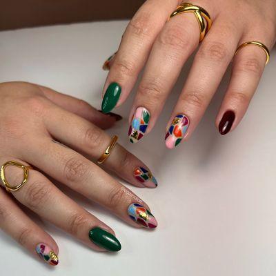 Get this look by booking Gel Manicure + Full Nail Art. Artist: Quitzia