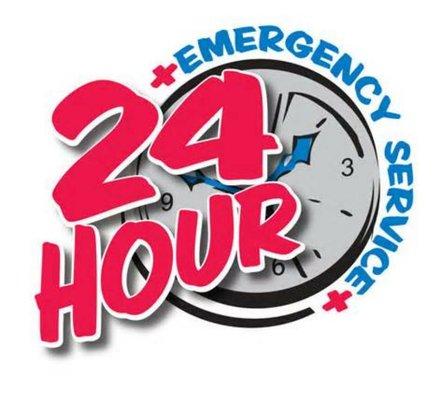 24 hour emergency services