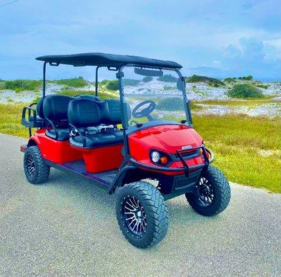 New Ezgo Gas 6 Seater Golf Carts for the 2022 season