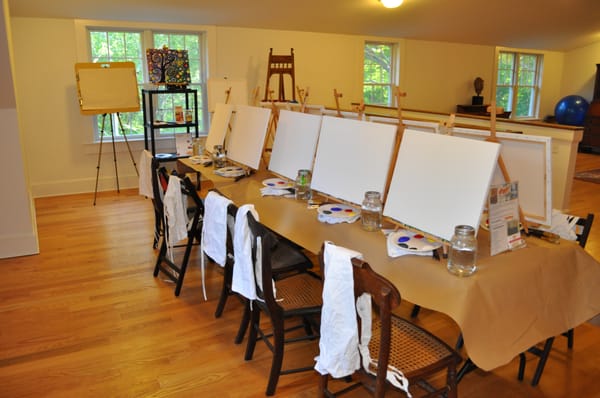 Turn your home into your own private art studio!