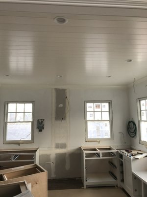 beadboard ceiling paint