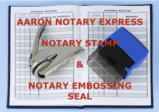 Your documents "REQUIRE" an Embossed Seal. We have an Embosser Seal!