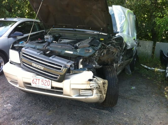 The insurance company told me this was repairable. Tom with his experience said no way! Looking out for my kids and i.