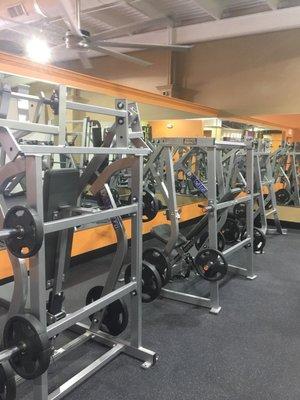 Three (3) Chest machines in their own room!!??!!