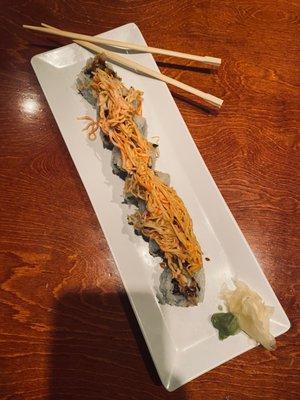 poisonous spider roll