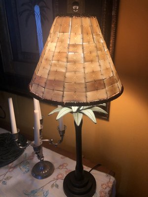 New lamp I got at the sale.