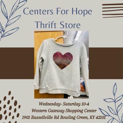 Centers for Hope Thrift Store