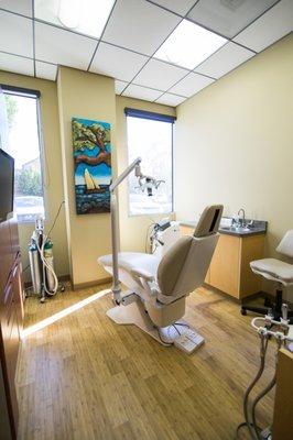 Our exam rooms are clean and relaxing for both adults and children alike!