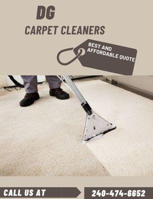 Carpet cleaning company logo