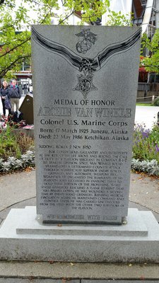 Memorial for medal of honor