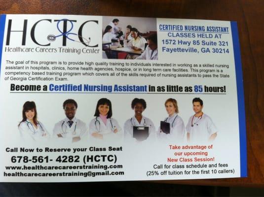 Healthcare Careers Training Center