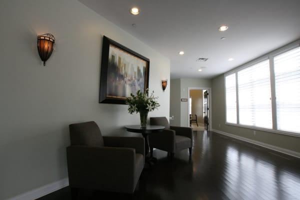 Modern and Contemporary Seating Area in the Lobby